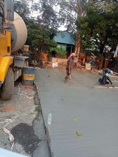 Lorry Shed Floor Concrete Work &ndash; Perambur